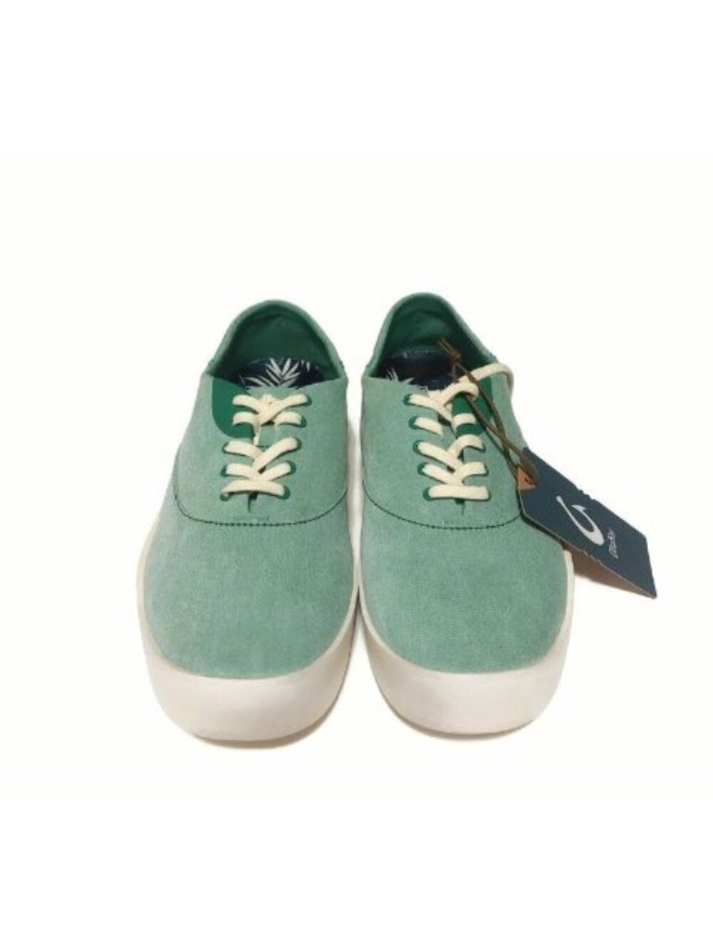 Olukai Tradewind Shoes Mens Size 11 Casual Lace Up Boat Beach Sneakers Bamboo - Picture 5 of 9